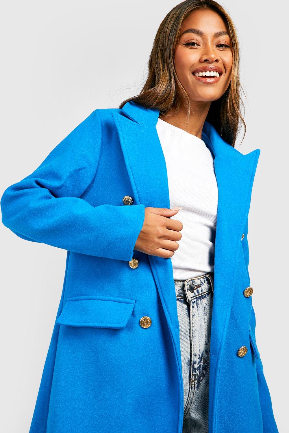 Double buttoned sale coat